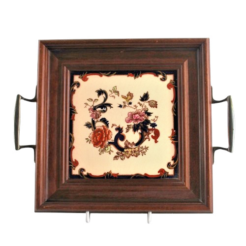 Masons ironstone tile tray - tile,