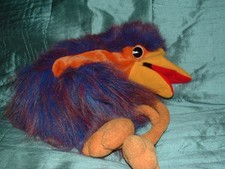 VINTAGE EMU HAND PUPPET 28"
