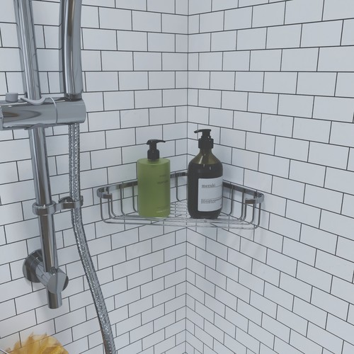 Croydex bathroom corner - corner, shelf
