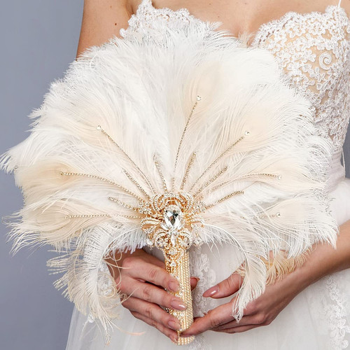 Yifuwedding gold bridal brooch - yifuwedding,