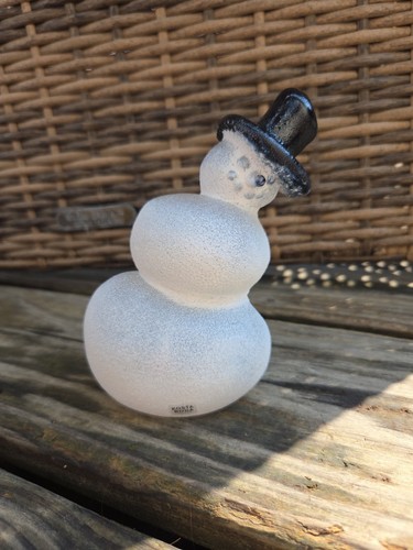 Kosta boda catwalk snowman - boda,