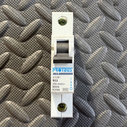Proteus mcb amp single pole - proteus, 32