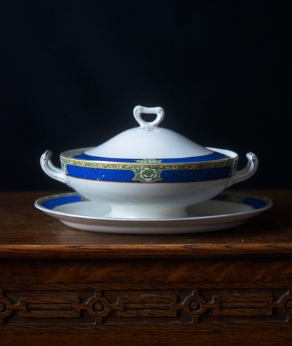 Vintage art deco tureen - deco, and