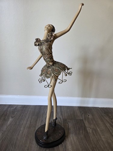 Large bronze ballerina - large,