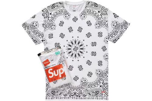 Supreme hanes bandana - x,