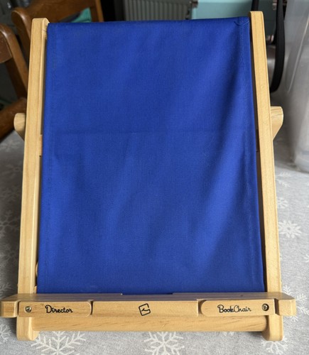 Deck chair bookchair blue - deck,