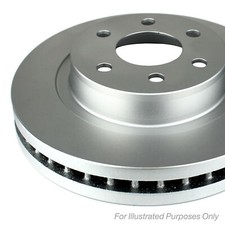 2x Brake Discs Vented For