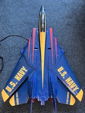 Vintage 1990 New Bright F-14 Tomcat Remote Control Kitty Hawk Airplane/Jet