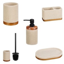 Natural bathroom acessories - natural,