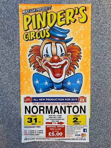 Pinder circus poster 2019 - poster,