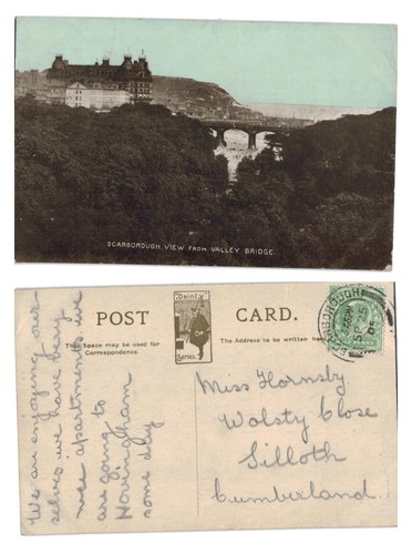 Vintage postcard scarborough - postcard,