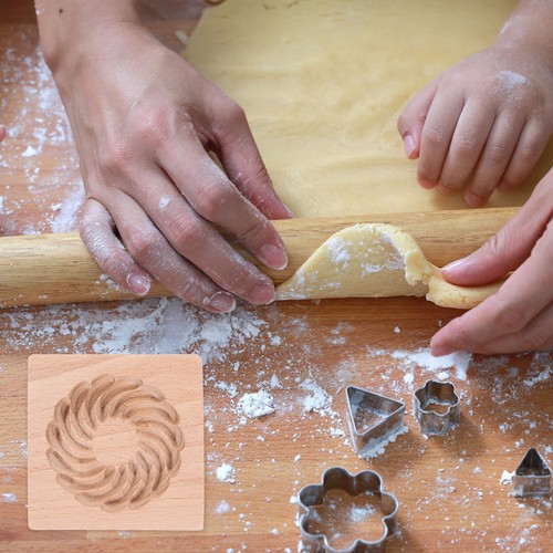 Diy cookie making mold wooden - making,