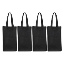  4 Pcs Non-woven Wine Bag