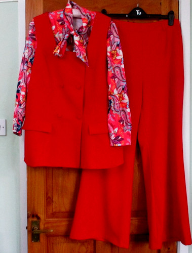 Mod 60s red tunic - mod,