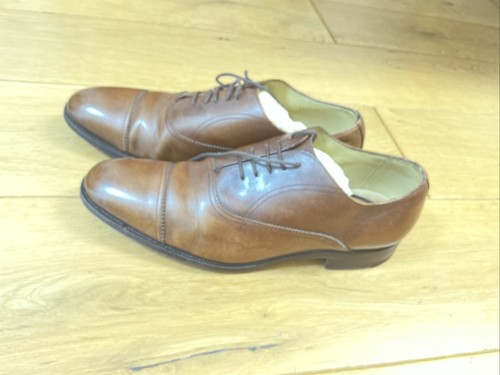 Barker leather oxford shoes - barker,