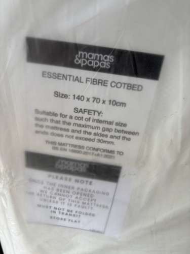 Mamas papas essential fibre - papas,