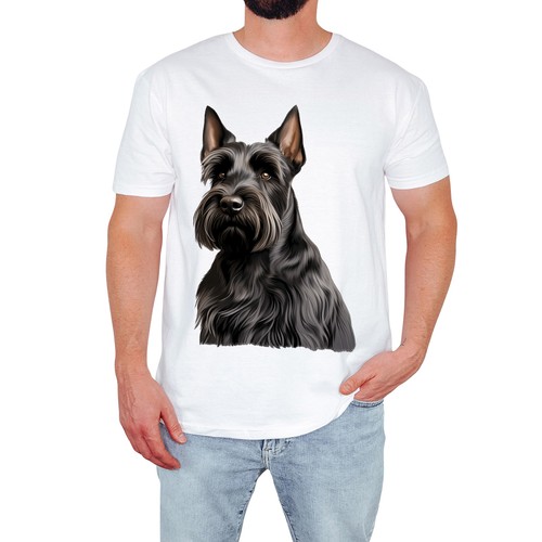 Funny schnauzer mens shirt - funny,