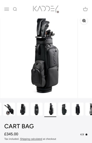 Kaddey cart bag - kaddey, golf