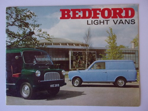 Bedford light vans orig - light, 1967