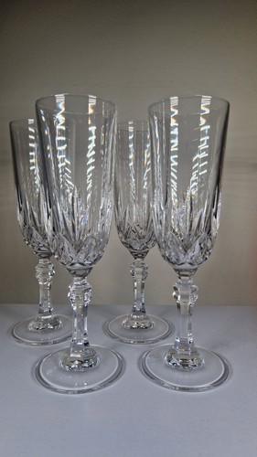 Set vintage cut crystal - of,