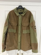 Mens Belstaff Canteen Double Dye Jacket Burnt Olive/Aurora RRP £620 XL 26" P2P