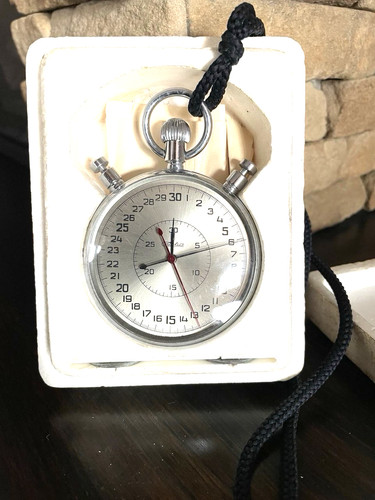 Slava stopwatch vintage soviet - vintage,