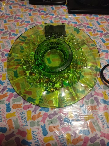 Green smith glass - green, open