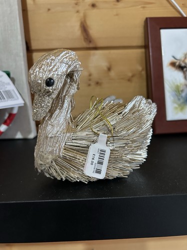 Anthropologie swan ornament - anthropologie,