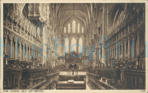 Ely cathedral choir salmon - choir, j