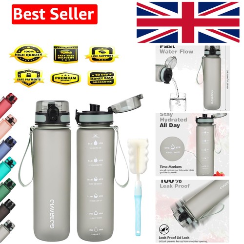 Water bottle bpa free - 1l,