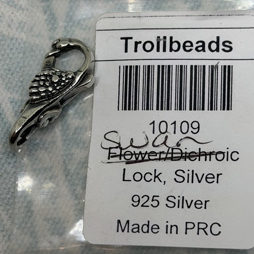 Authentic trollbeads swan - trollbeads,