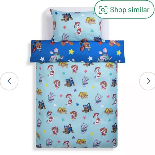 Paw patrol toddler duvet - patrol, cover