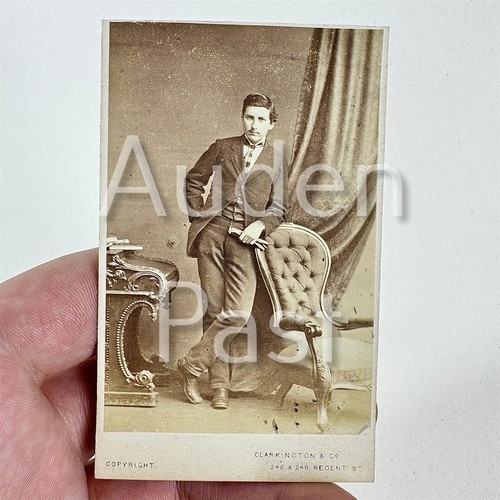 Antique 1868 cdv photo - 1868,