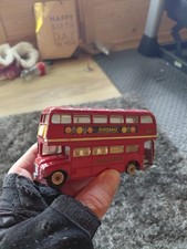 Corgi Metal Children's Die Cast Red Double Decker Bus Route master