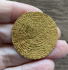 HENRY VI (FIRST REIGN, 1422-1461). GOLD NOBLE. FLEMISH ISSUE.