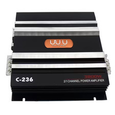 3800W 12V 2 / 1 Channel Amp
