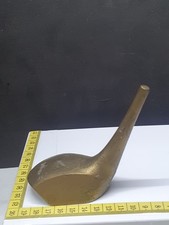 Vintage Brass Golf Club