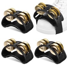 4 Pcs Foot Tambourine