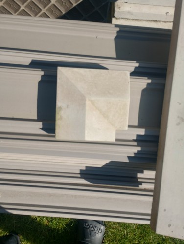 Coping stones light grey - stones,