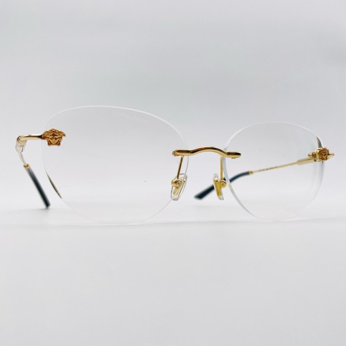 Versace eyeglasses gold - eyeglasses,