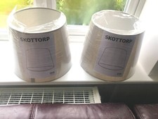 Ikea Skottorp lamp shades 2x
