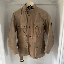 Belstaff Leather Panther Jacket Ladies Size IT 38 RRP £1349