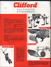 1958 Clifford Cultivator