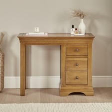 French Louis Oak 3 Drawer