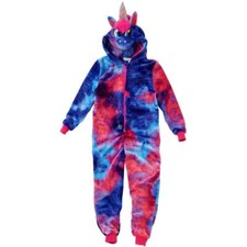 World Book Day Rainbow Unicorn 1Onesie Onezi Girls Fleece Sleep Mask Little Pony