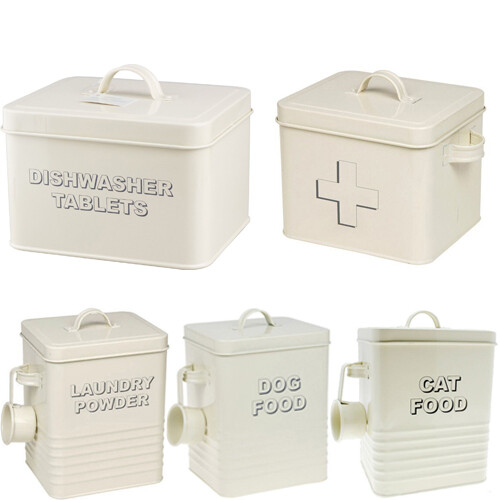Storage tin box jar lid - tin,