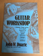 Guitar Workshop No. 1  Lesson with Famous Teachers John W. Duarte Sheet Music
