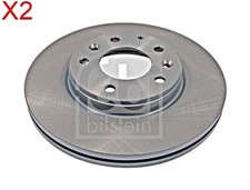 Front Brake Disc x2 Pcs FEBI