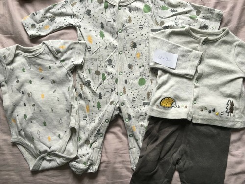 Baby boys months woodland - 0-3,