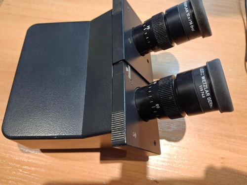 Leitz microscope binocular
